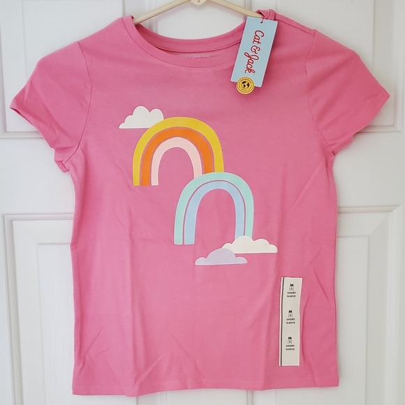 NWT Rainbow & Unicorn Tops Size 8 - Picture 2 of 8